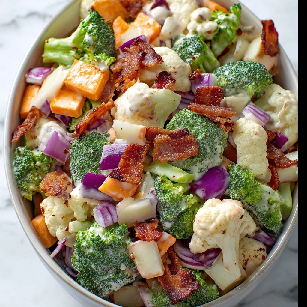 Low Carb Broccoli Salad Recipe - Recipe Image
