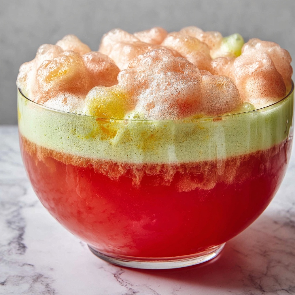 Rainbow Sherbet Punch Recipe - Recipe Image