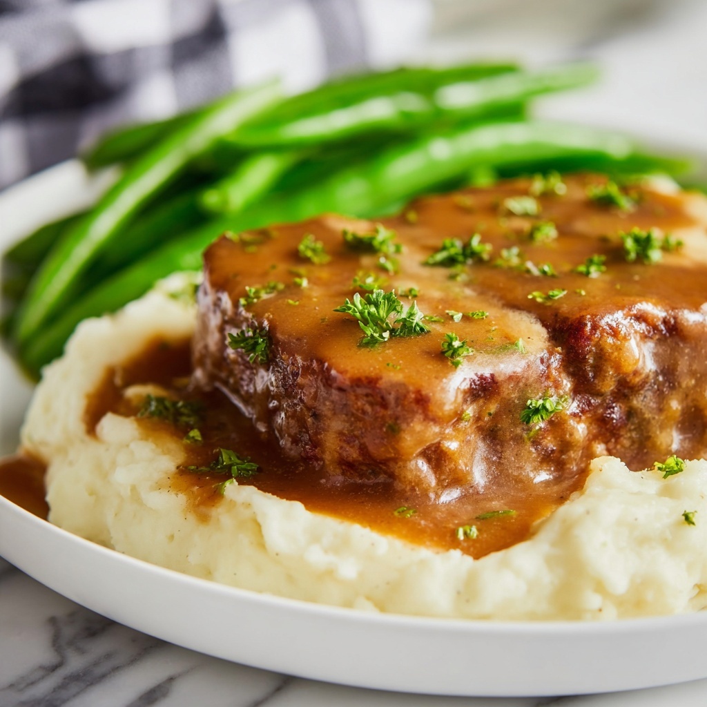 Slow Cooker Salisbury Steak Recipe - Recipe Image