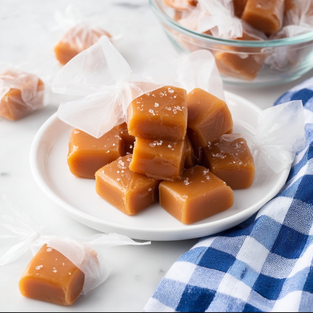 Homemade Caramels Recipe - Recipe Image