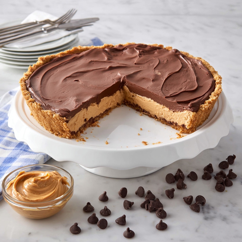 Reese's Peanut Butter Cup Pie Recipe - Recipe Image