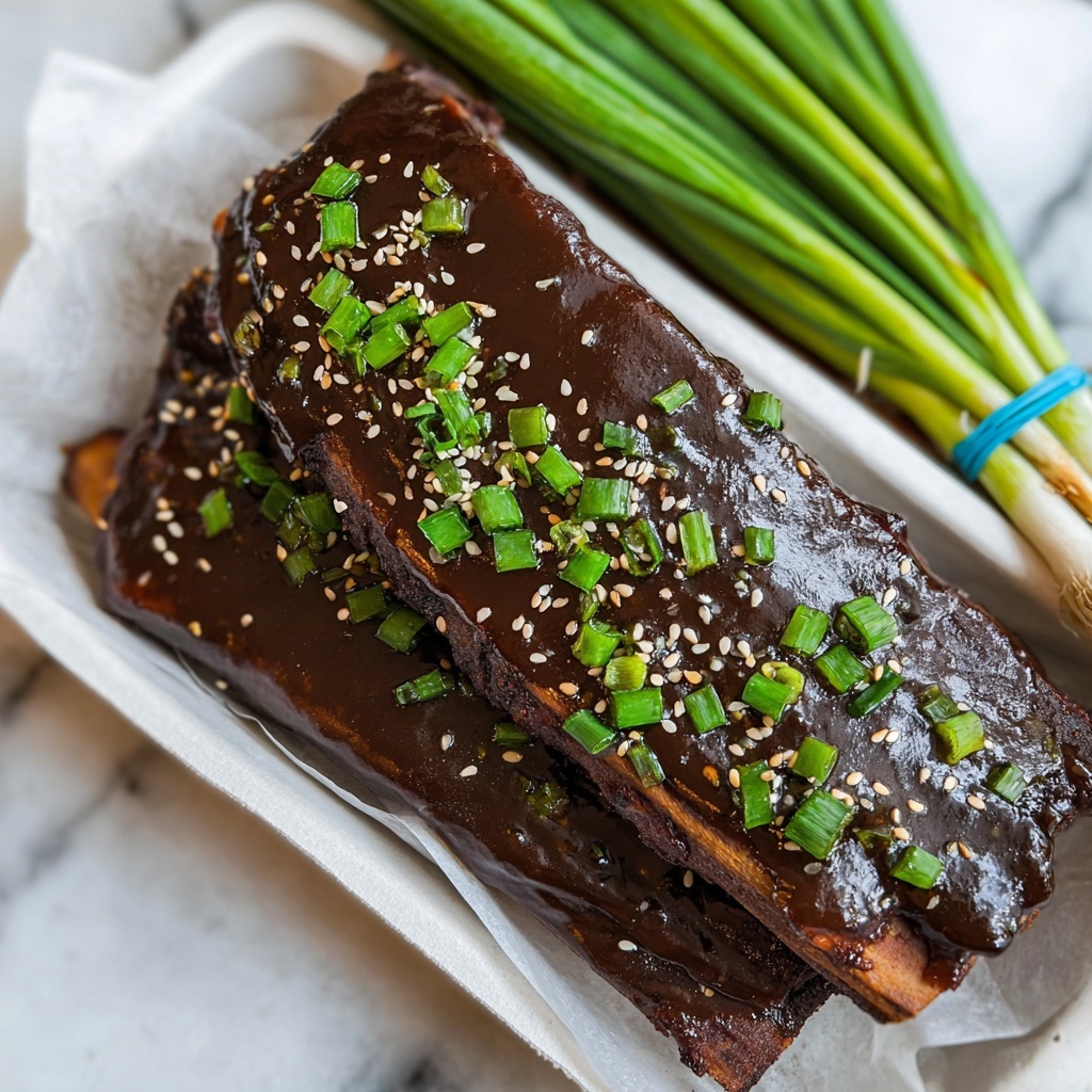 Chinese Honey Soy Slow Cooker Spare Ribs Recipe - Recipe Image