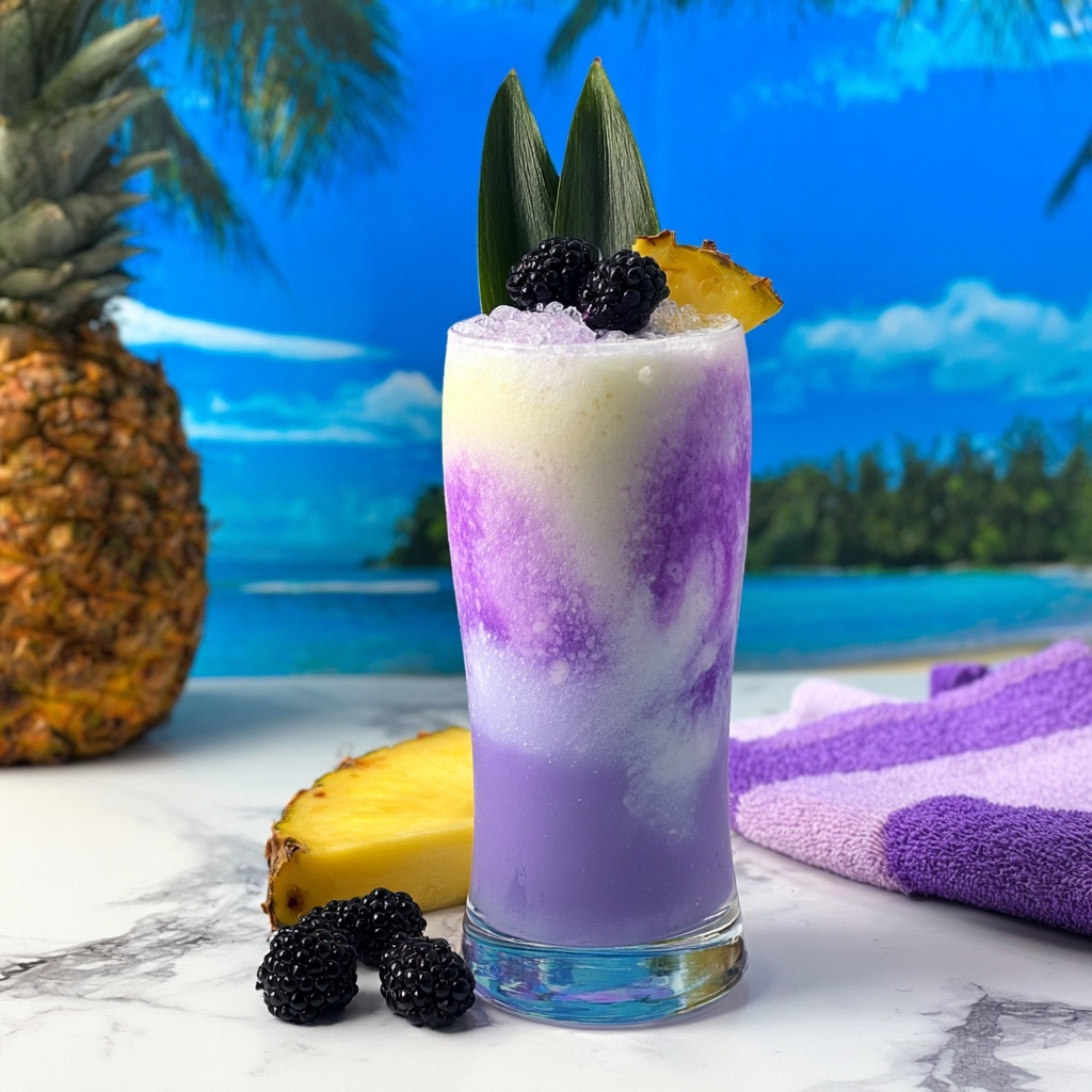 Blackberry Colada Recipe - Recipe Image