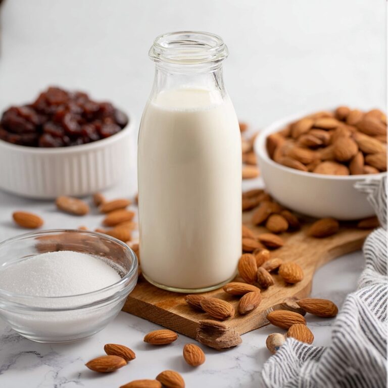 Homemade Almond Milk Recipe