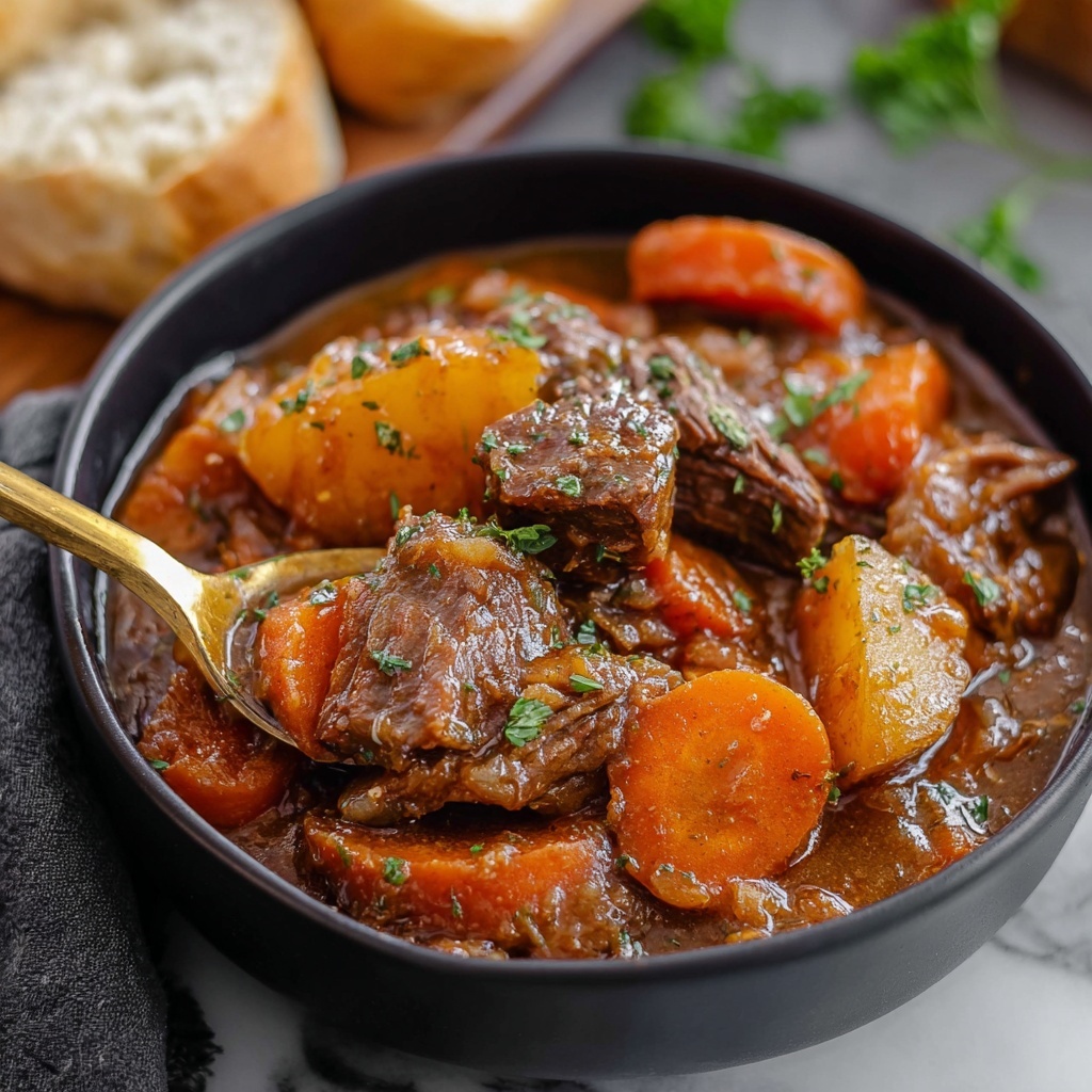 Slow Cooker Beef Stew Recipe - Recipe Image