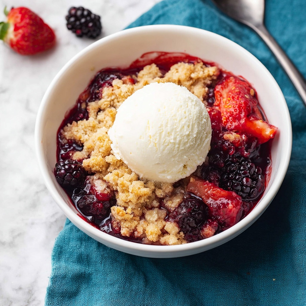 Mixed Berry Crisp Recipe - Recipe Image