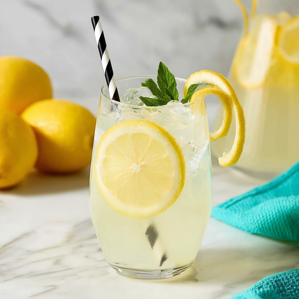 Homemade Lemonade Recipe - Recipe Image