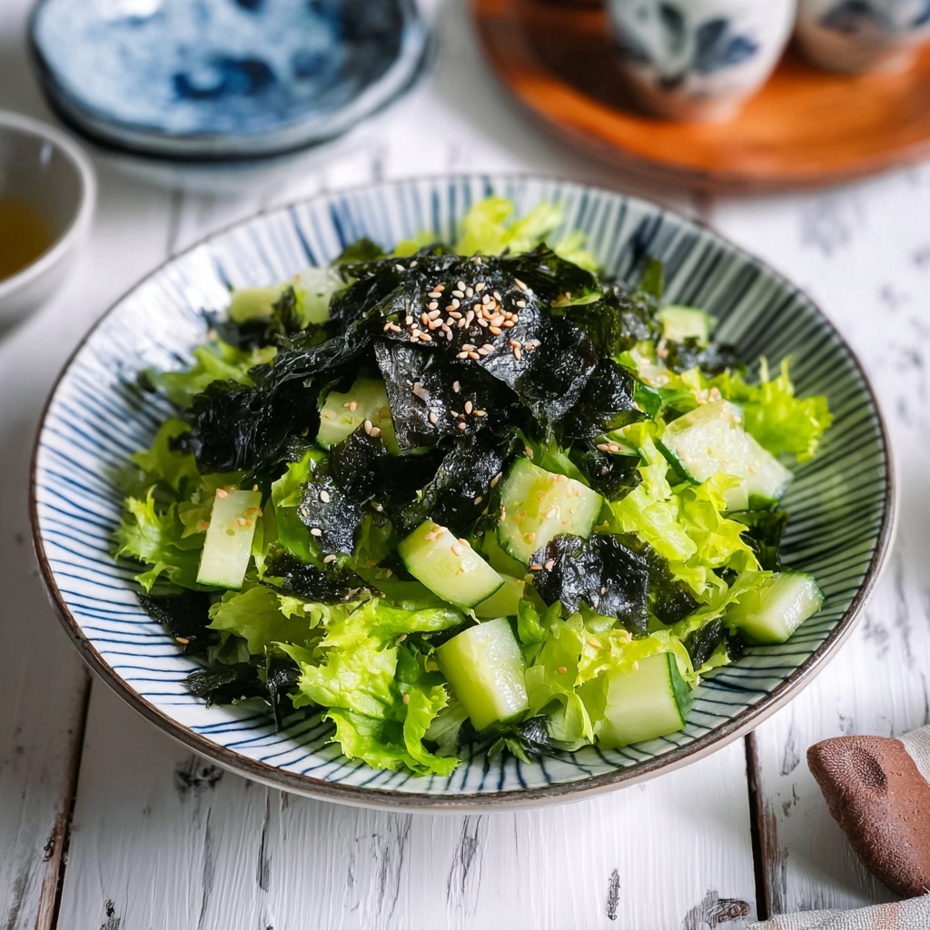 Irresistibly Addictive Yamitsuki Lettuce Salad Recipe - Recipe Image