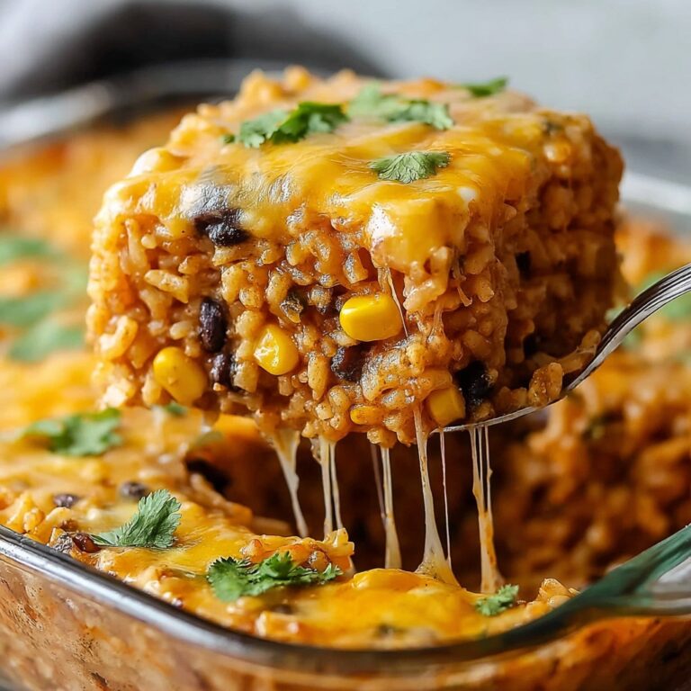 Irresistibly Cozy Chicken Enchilada Rice Casserole Recipe