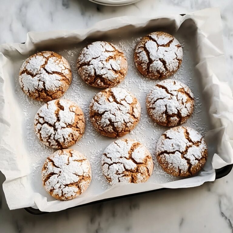 Irresistibly Soft Gingerbread Crinkle Cookies for the Holidays Recipe