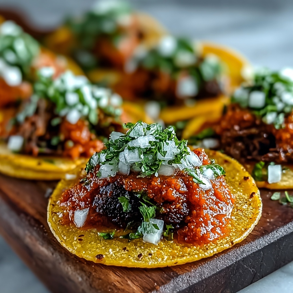 Spicy Hatch Chili Chicken Mini Tacos Recipe - Recipe Image