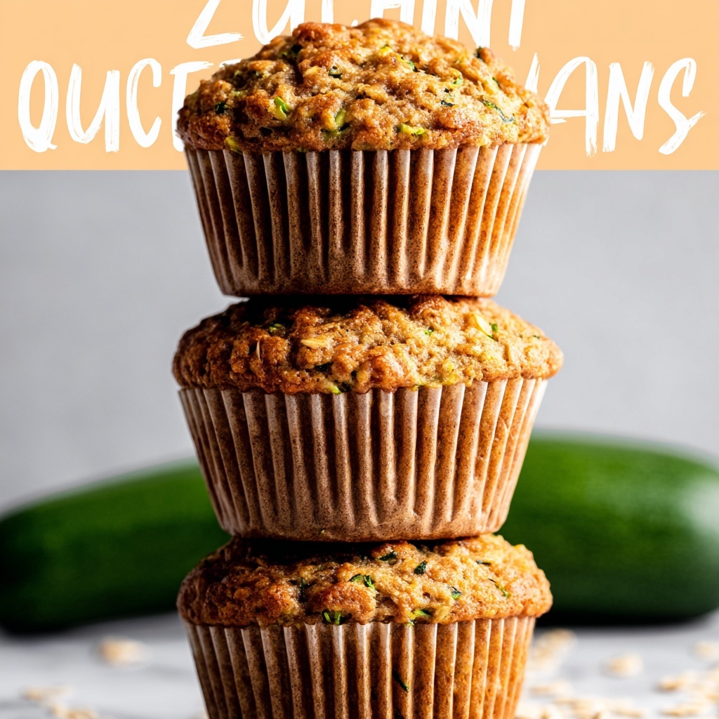 Zucchini Oatmeal Muffins Recipe - Recipe Image