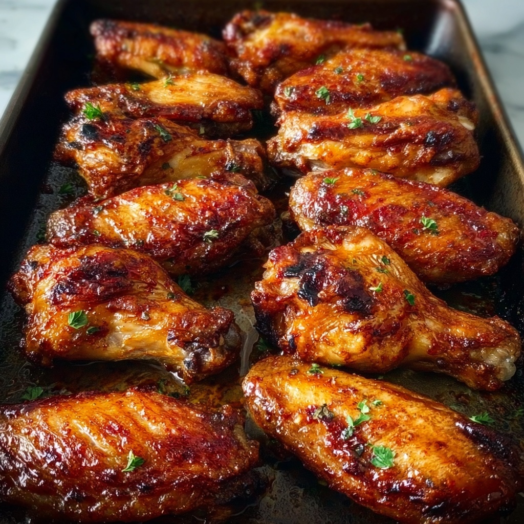 Baked Honey Wings Recipe - Recipe Image