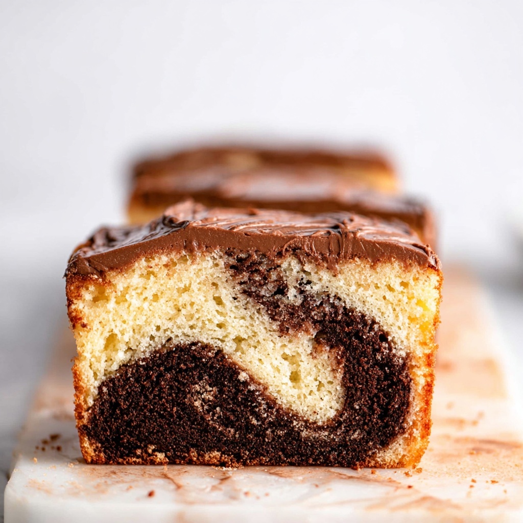 Chocolate Marble Pound Cake Recipe - Recipe Image