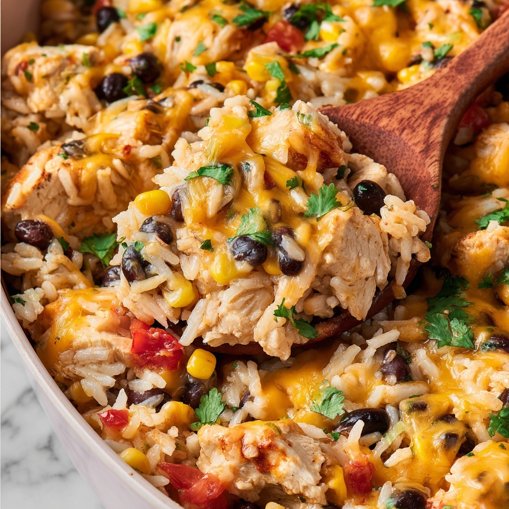 Mexican Chicken and Rice Skillet Recipe - Recipe Image