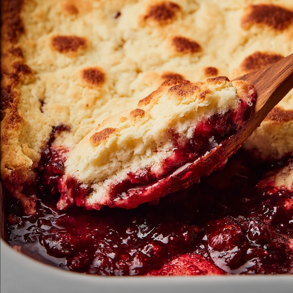 Slow Cooker Berry Cobbler Recipe - Recipe Image