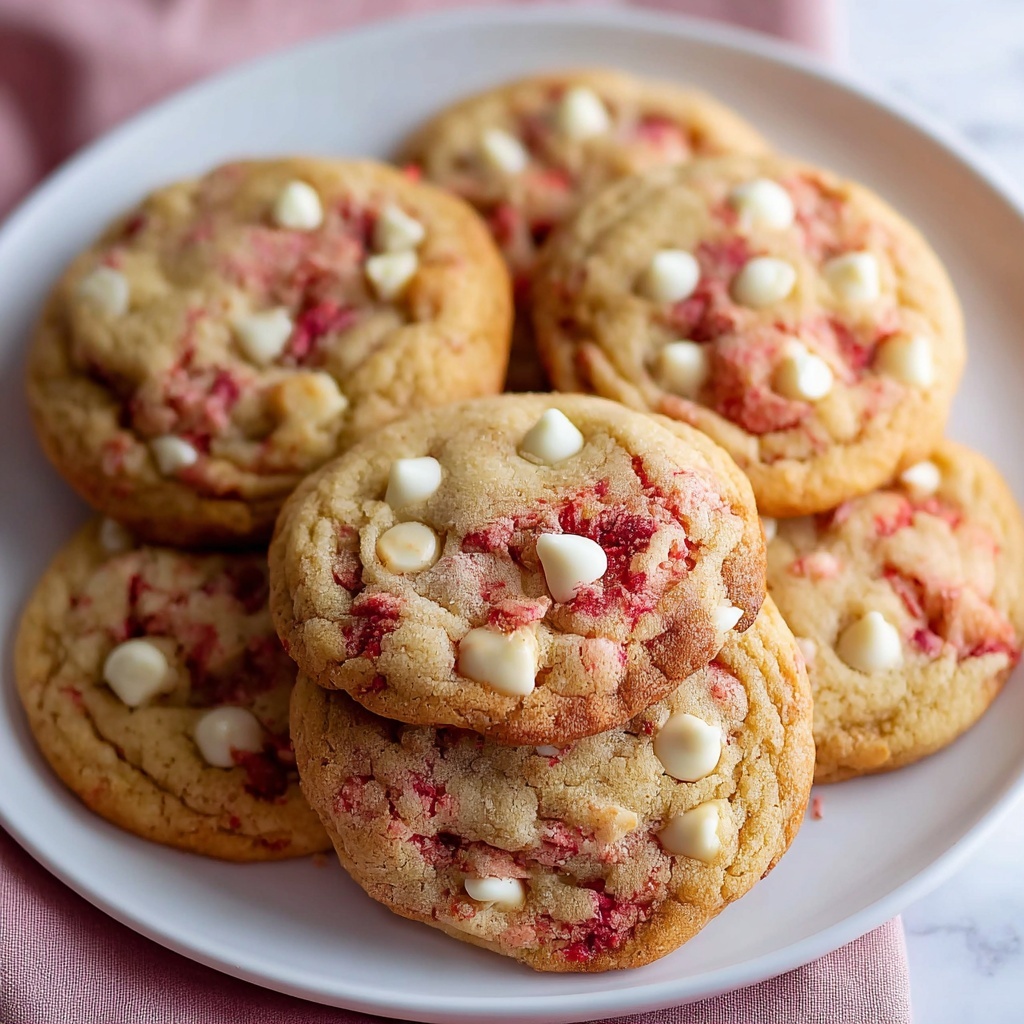 Strawberry Cheesecake Cookies Recipe - Recipe Image