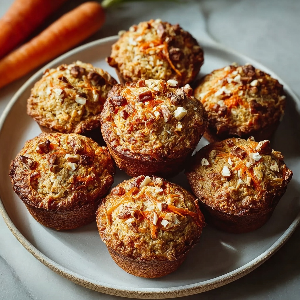 One-Bowl Carrot Oatmeal Muffins Recipe - Recipe Image