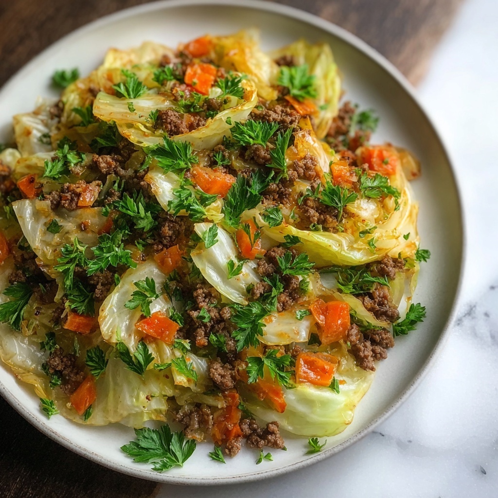 Paleo Cabbage Skillet Recipe - Recipe Image