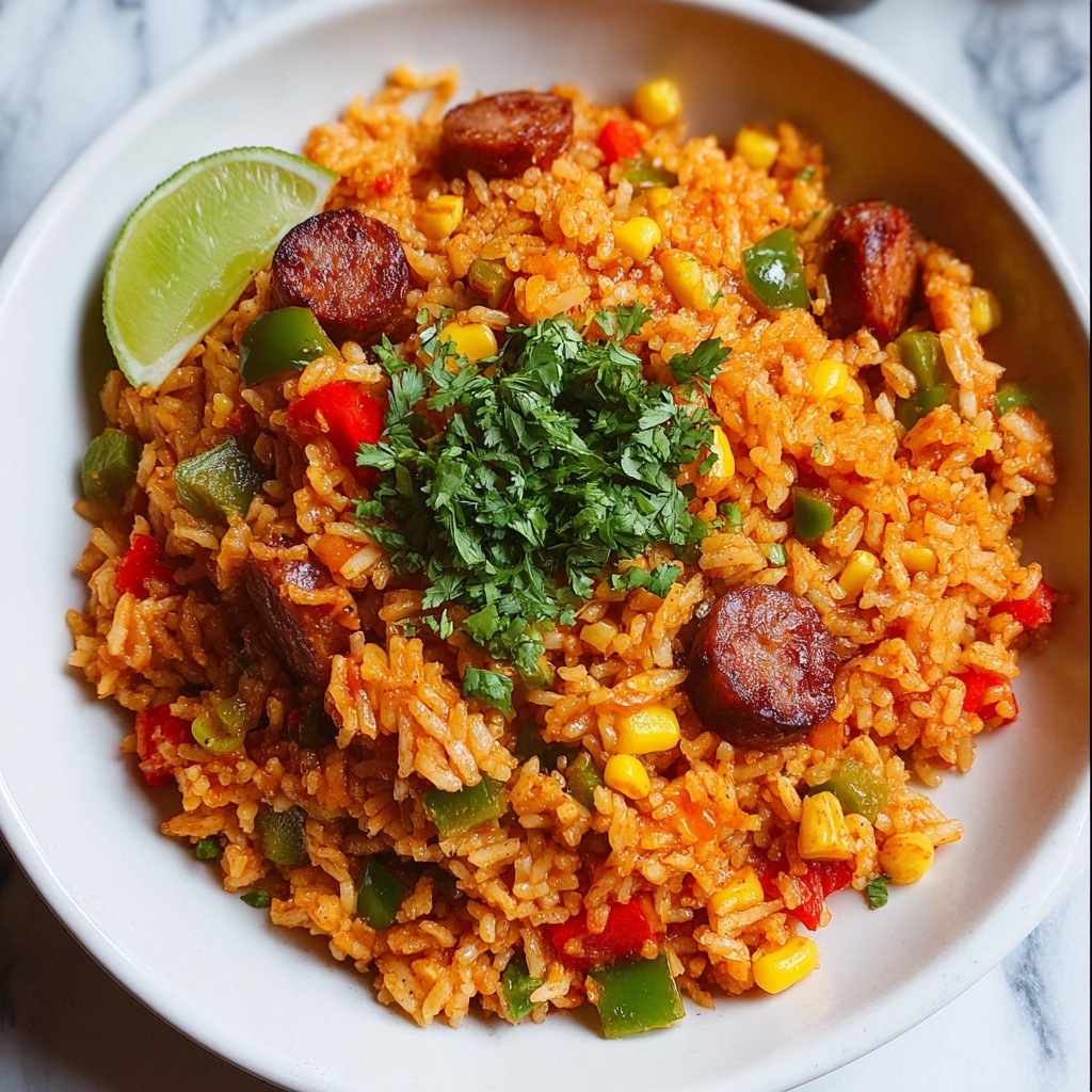 Smoky Spicy Southern Texas Rice Recipe - Recipe Image