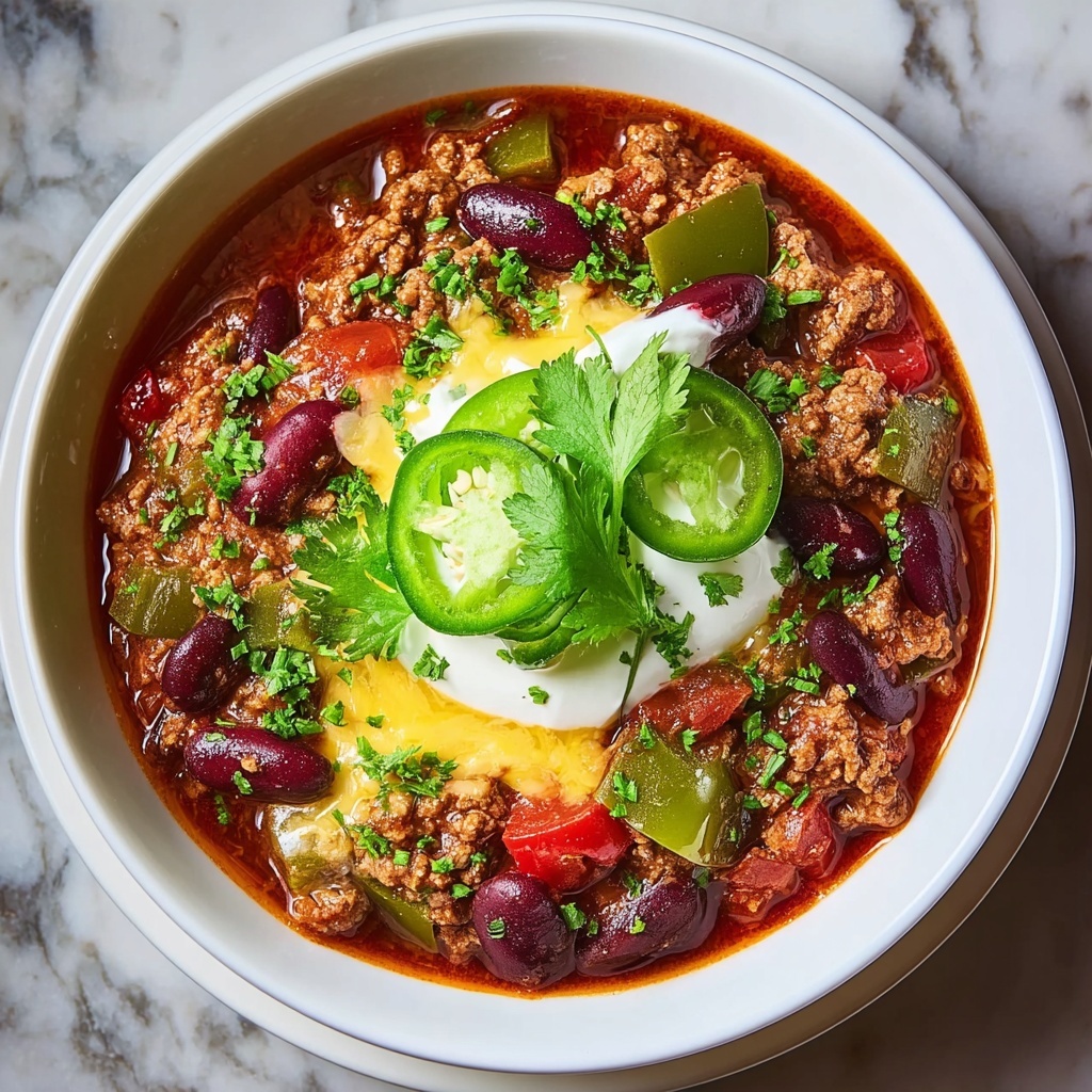 Hearty Spicy Southwest Turkey Chili Recipe - Recipe Image