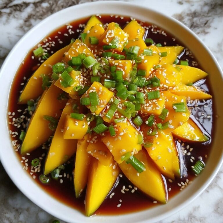 Homemade Mango Habanero Honey Garlic Sauce for Grilling Recipe