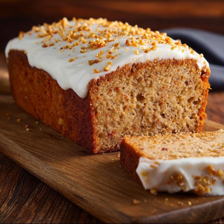Carrot Cake Loaf Recipe