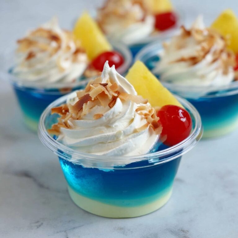 Blue Hawaiian Jello Shots Recipe