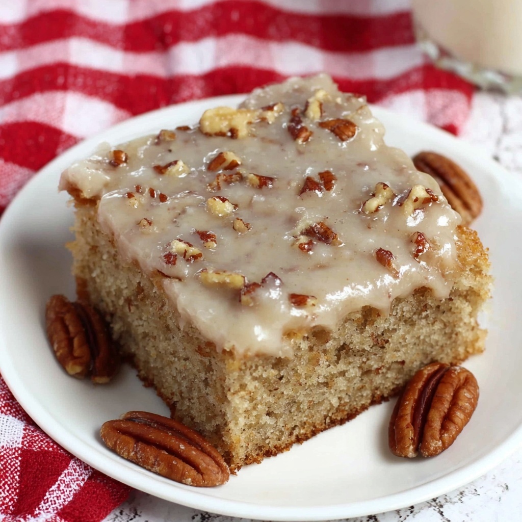 Southern Pecan Praline Cake Recipe - Recipe Image