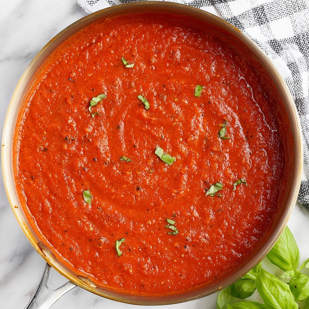 Homemade Marinara Sauce Recipe - Recipe Image