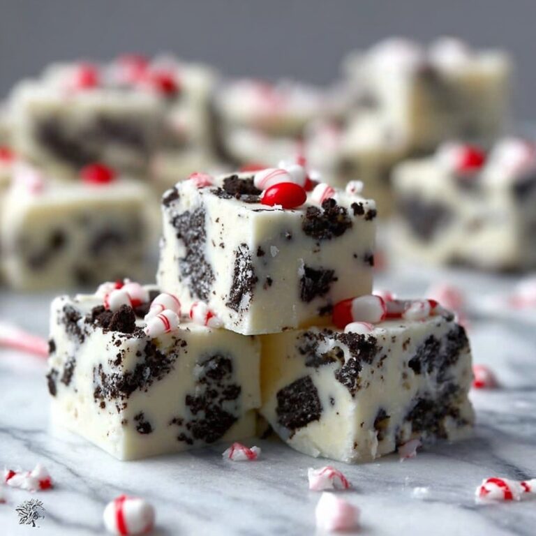 Candy Cane Oreo Fudge Recipe