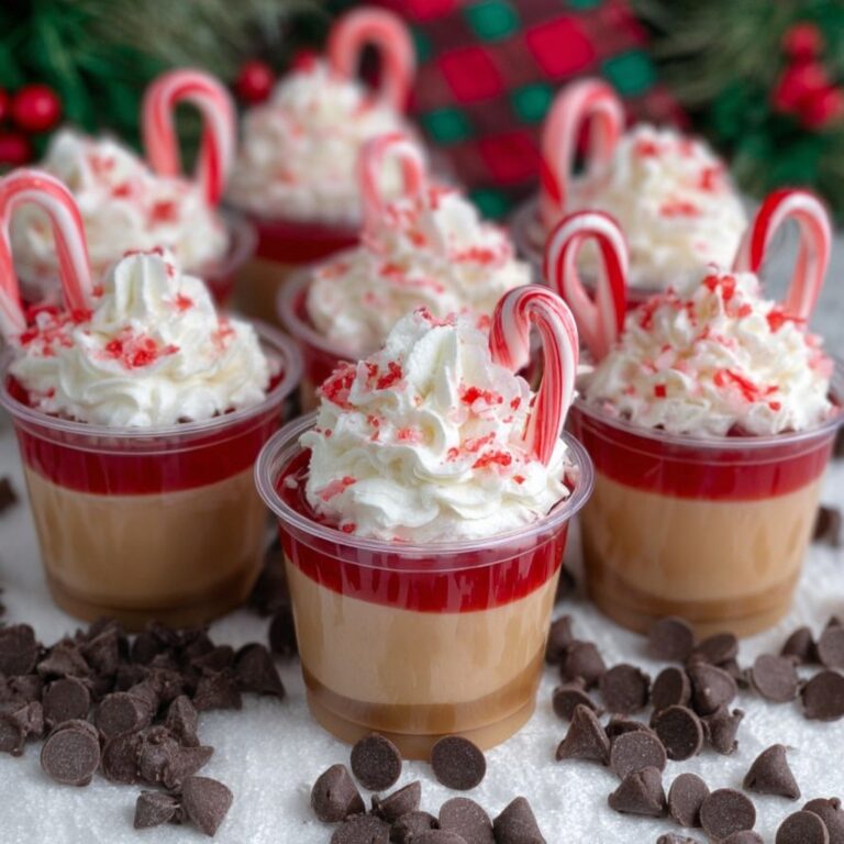 Peppermint Cocoa Jello Shots Recipe