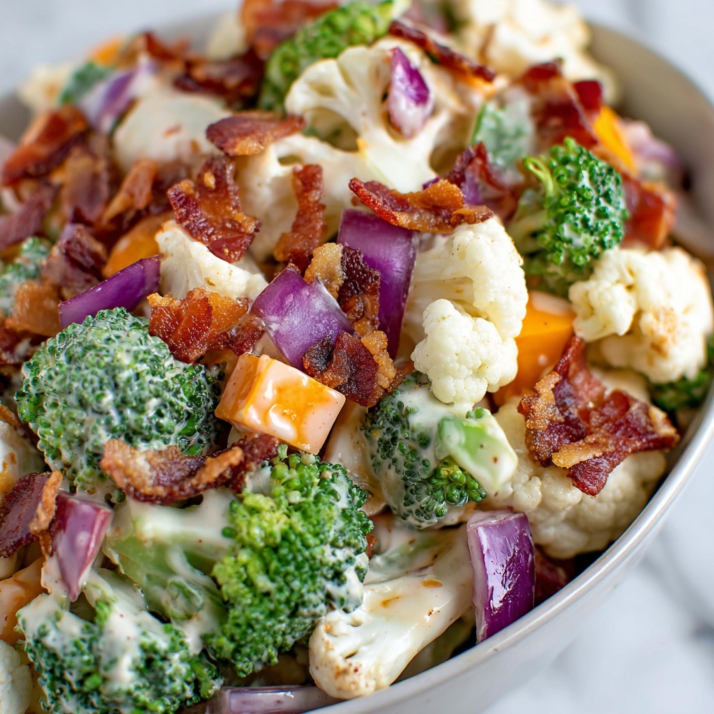 Low Carb Broccoli Salad Recipe - Recipe Image