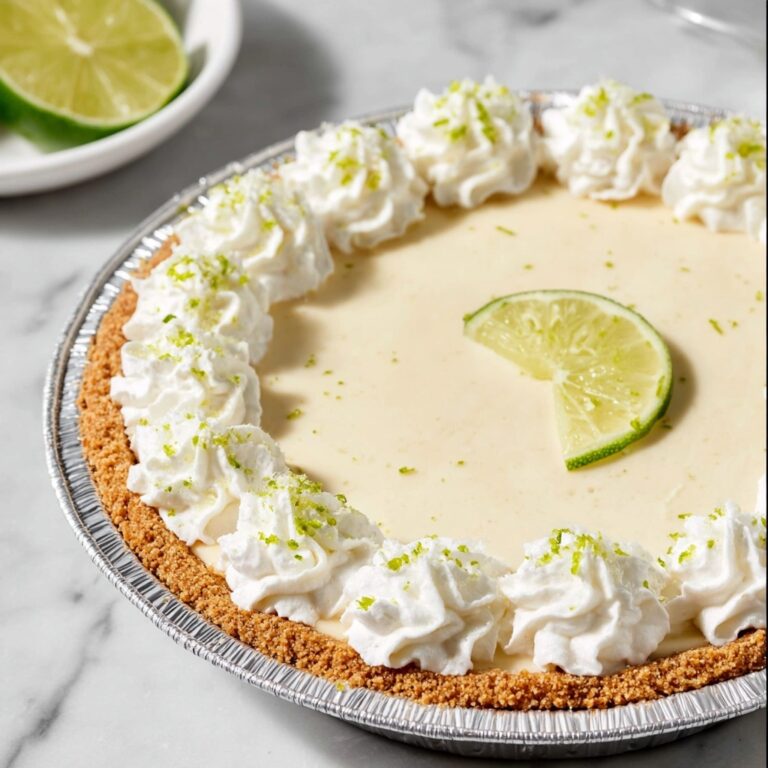 Frozen Margarita Pie (No-Bake) Recipe