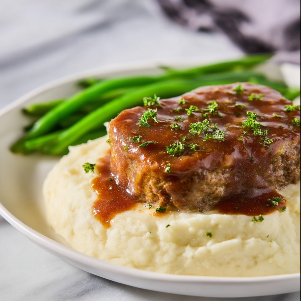 Slow Cooker Salisbury Steak Recipe - Recipe Image