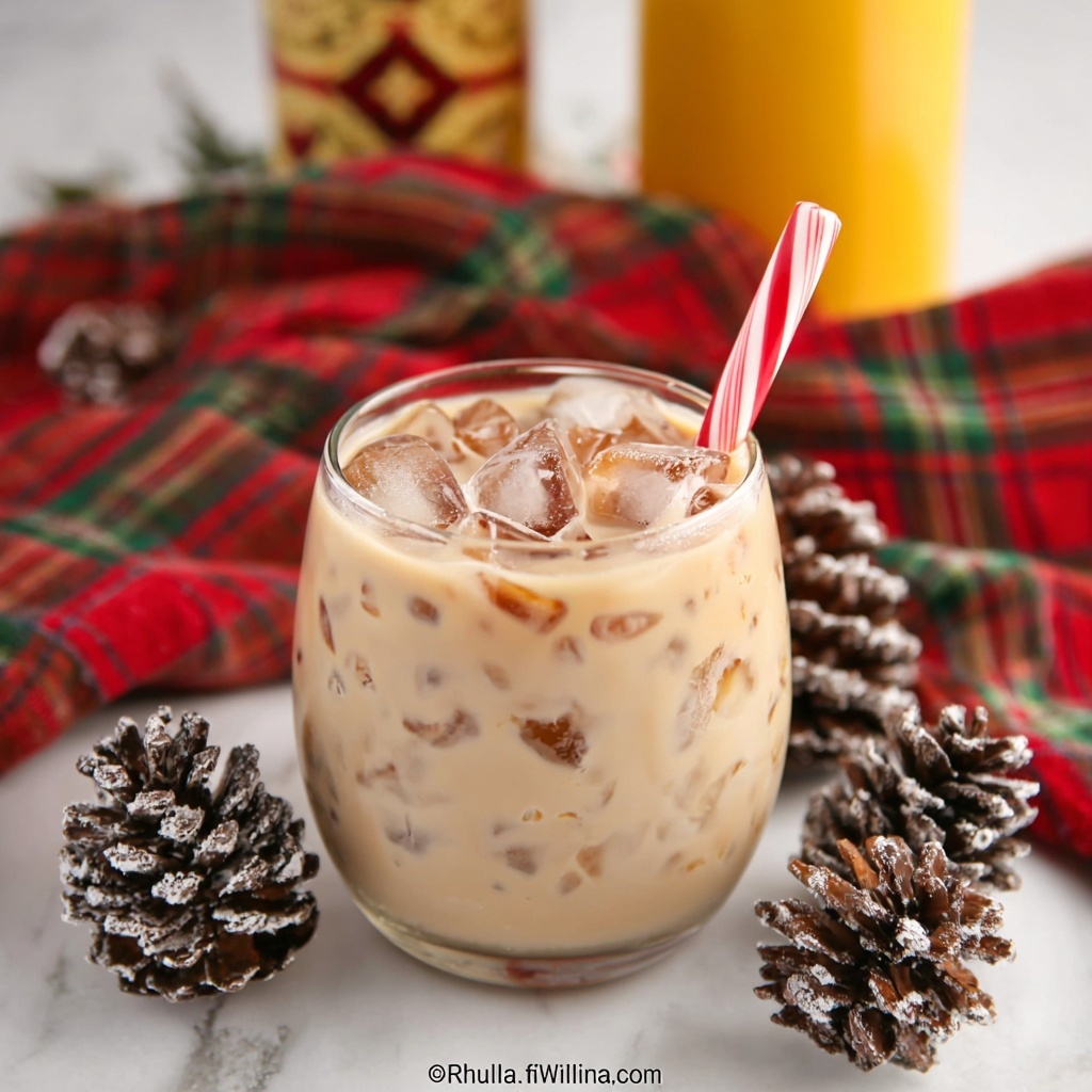Holiday Chocolate White Russian Recipe - Recipe Image