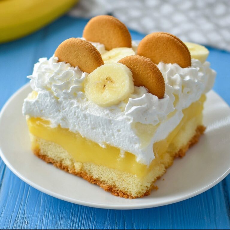 Banana Pudding Poke Cake Recipe