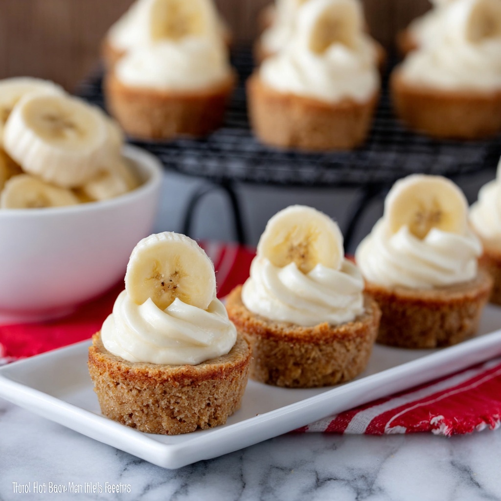 Easy Banana Pudding Cookie Cups Recipe - Recipe Image