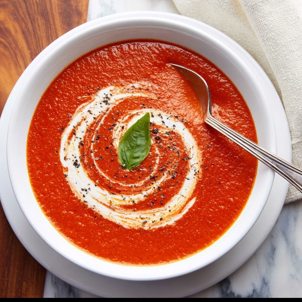 Crockpot Tomato Soup Recipe - Recipe Image