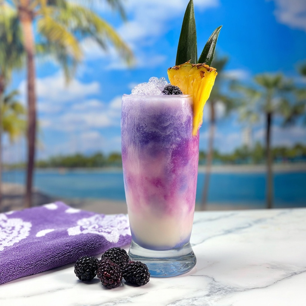 Blackberry Colada Recipe - Recipe Image