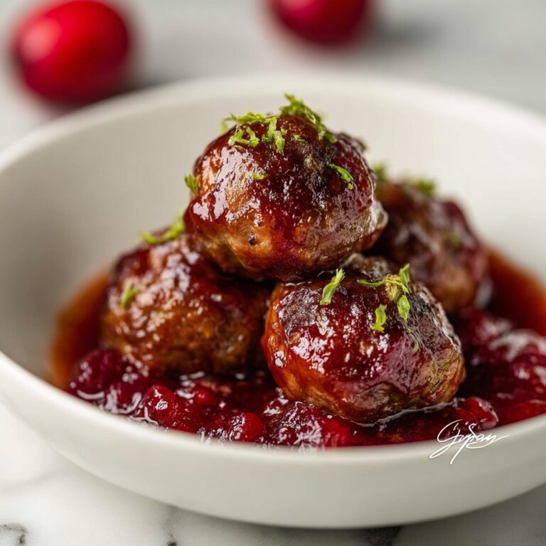 Cranberry Meatballs Recipe