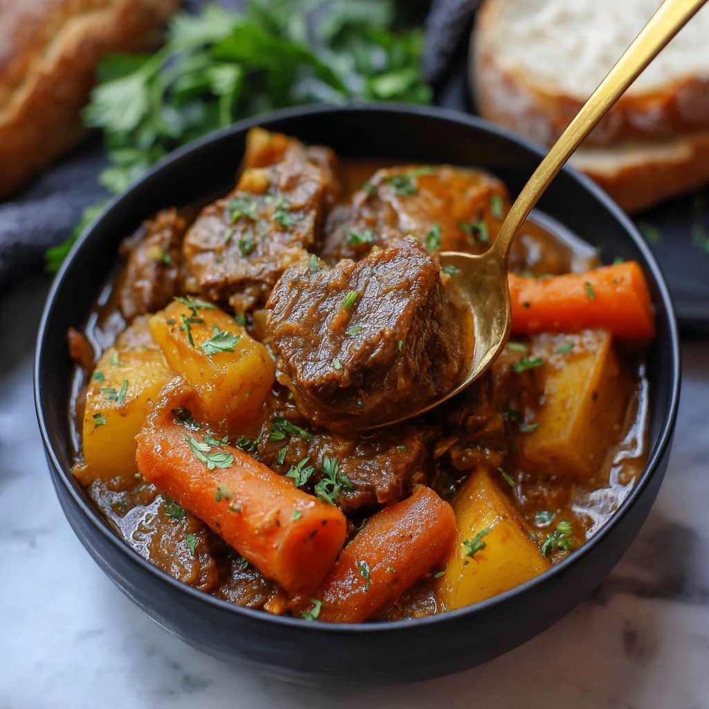 Slow Cooker Beef Stew Recipe - Recipe Image