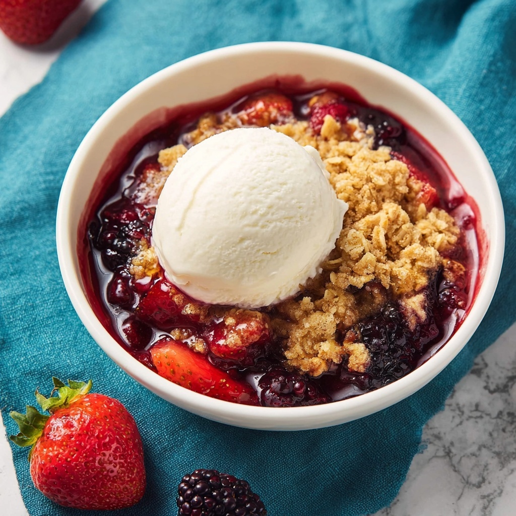 Mixed Berry Crisp Recipe - Recipe Image