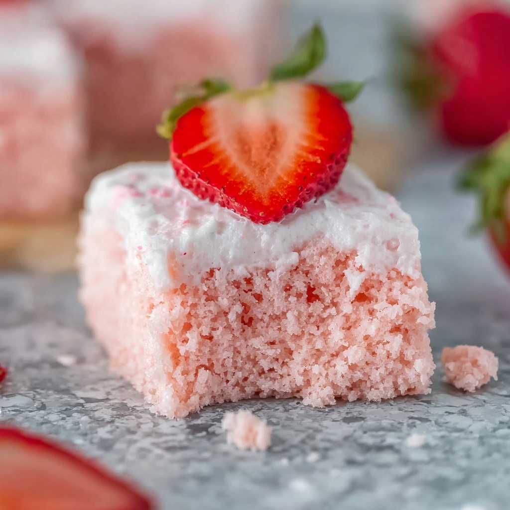 Strawberry Lemon Brownies Recipe - Recipe Image