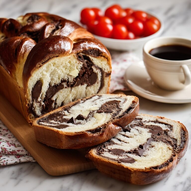 Chocolate Marble Asian Bread Recipe