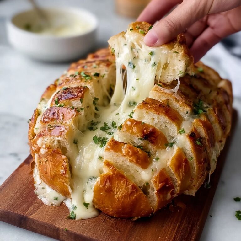 Irresistible Sourdough Discard Pull-Apart Garlic Bread Delight Recipe