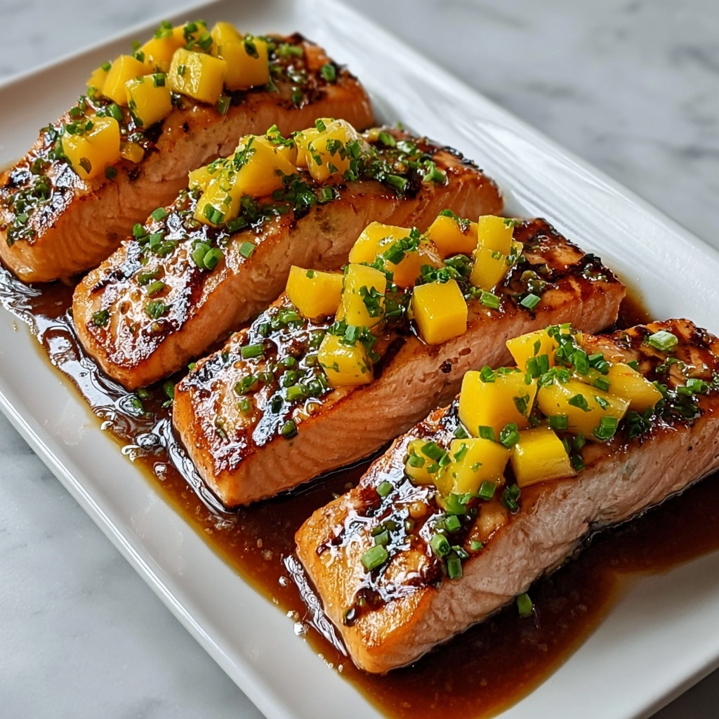 Easiest Mango Teriyaki Salmon for a Flavorful Dinner Fix Recipe - Recipe Image