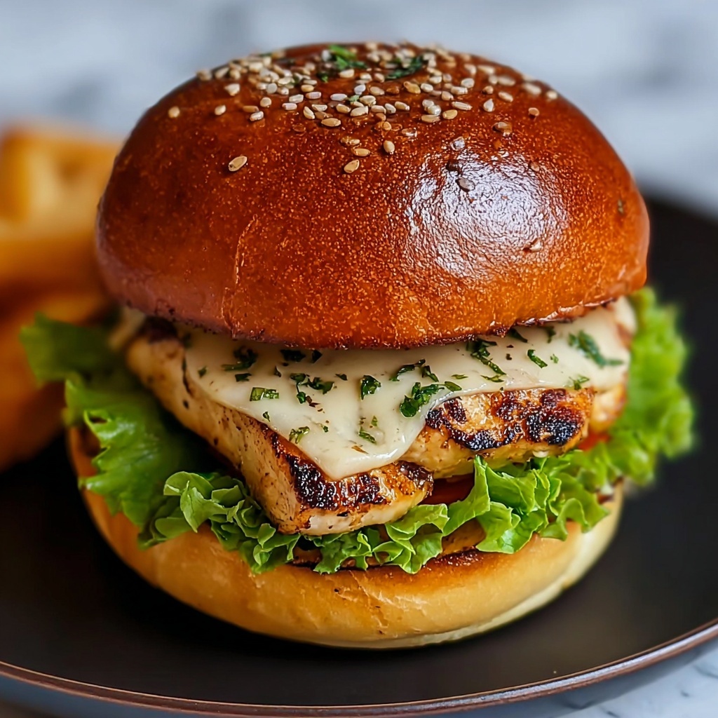 Juicy Spicy Chipotle Chicken Burger Recipe - Recipe Image
