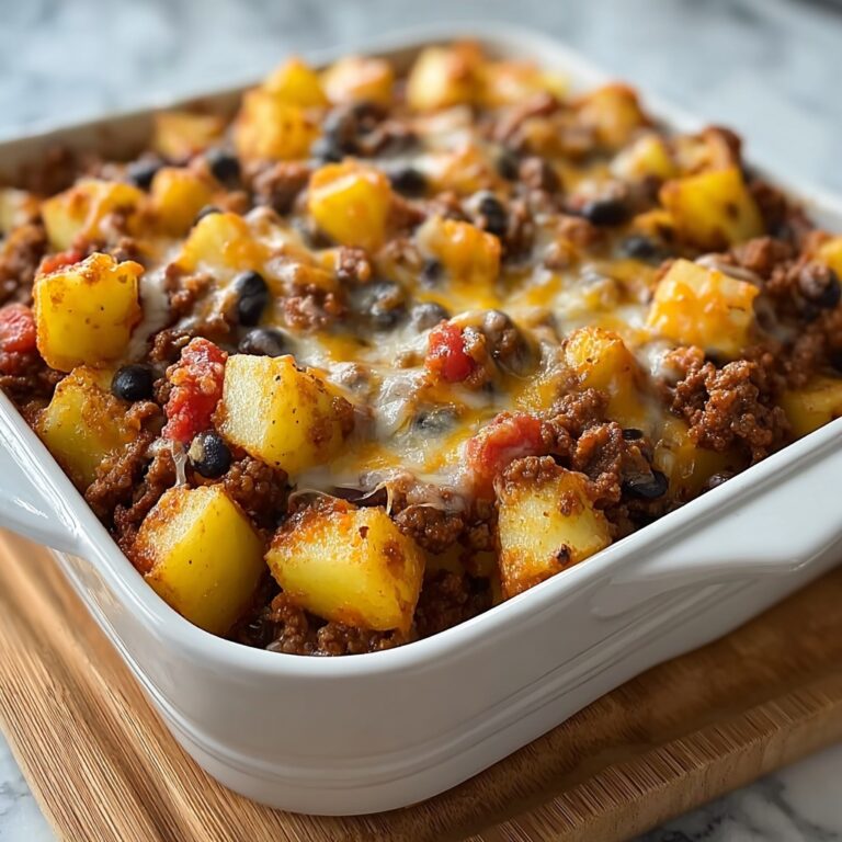 Cozy Chili Cheese Potato Bake for Ultimate Comfort Eating Recipe