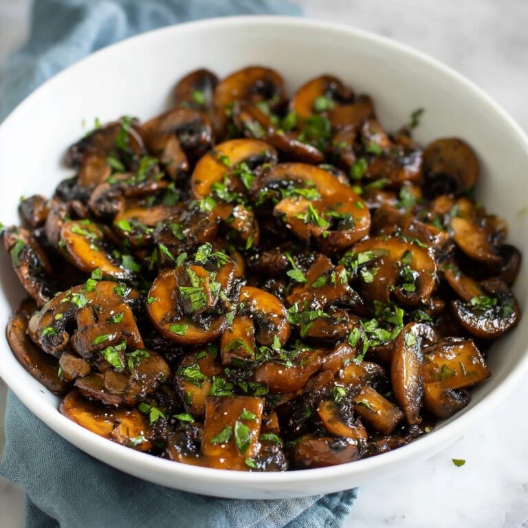 Sauteed King Trumpet Mushrooms Recipe